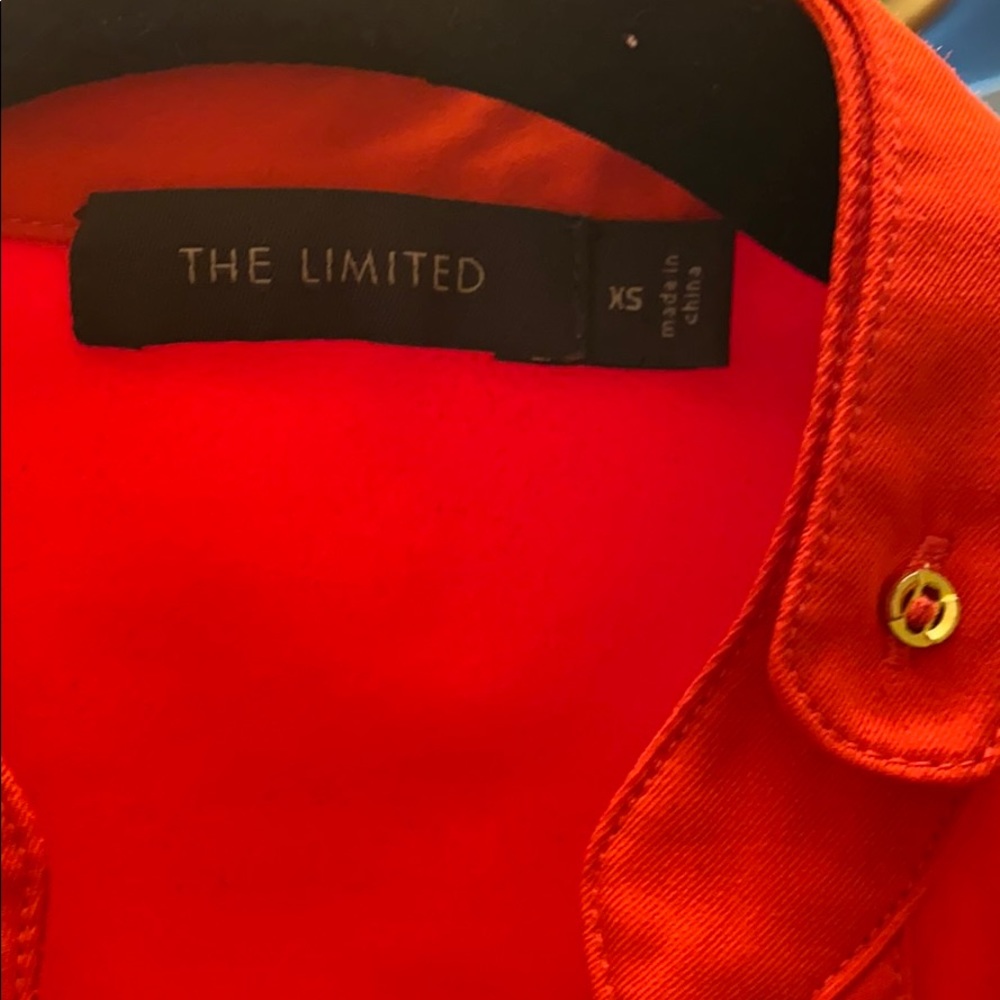 Red Button Up - Picture 4 of 5